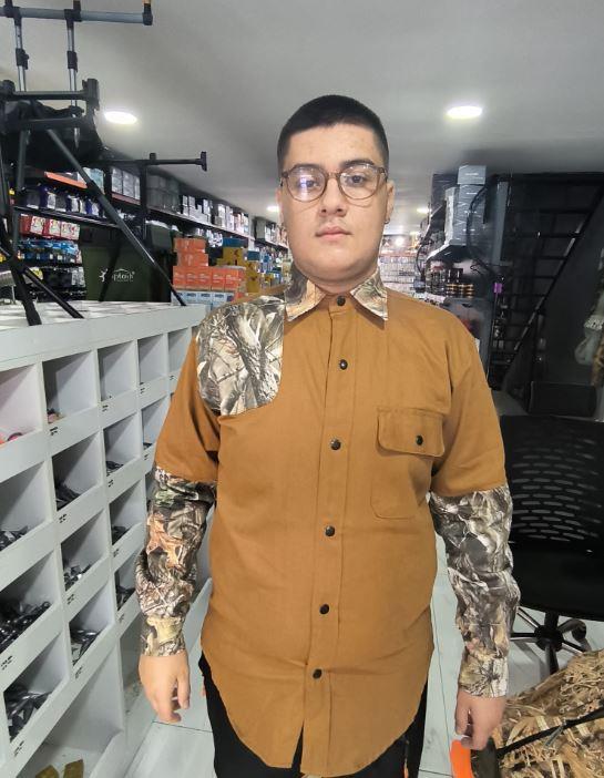 Duck Commander Kahverengi Avcı Gömlek