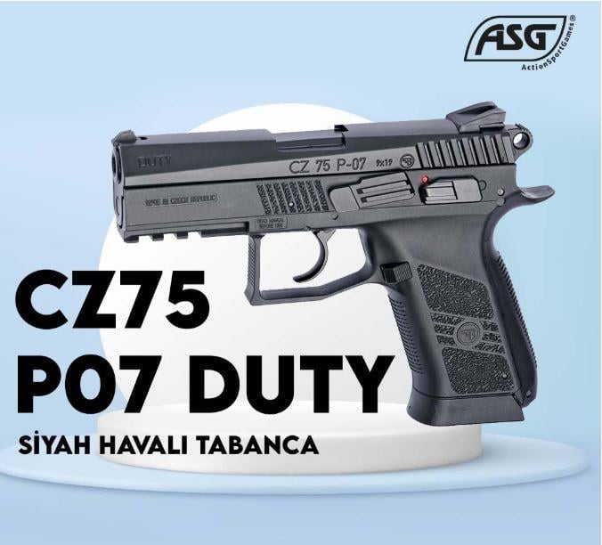CZ75 P07 DUTY SİYAH HAVALI TABANCA