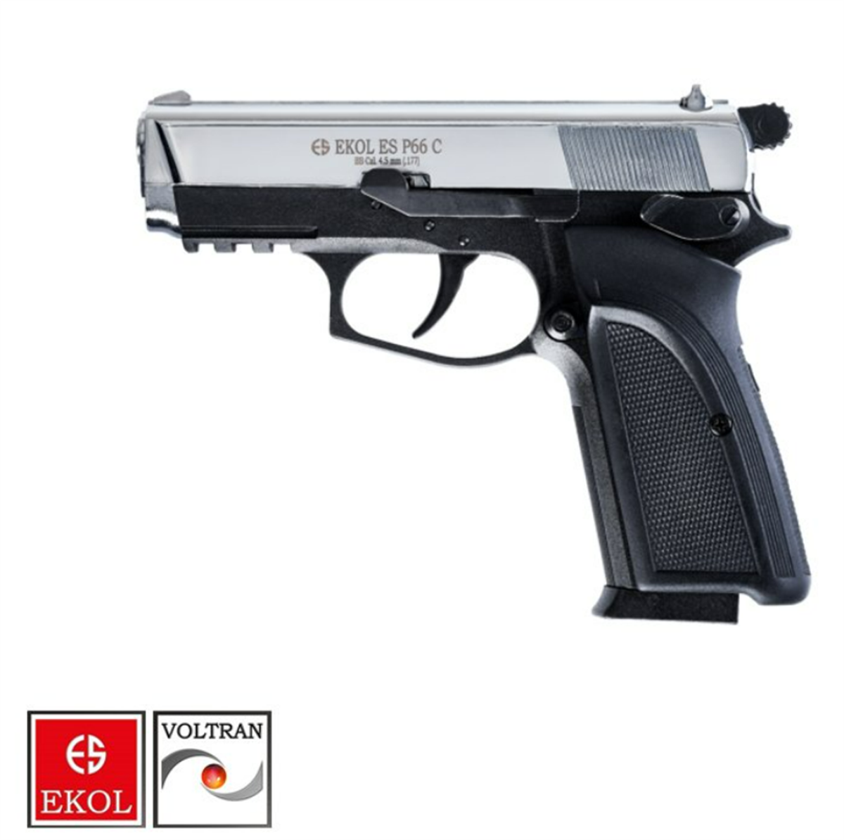 EKOL S P66 Compact Polimer P. Beyaz Havalı Tabanca