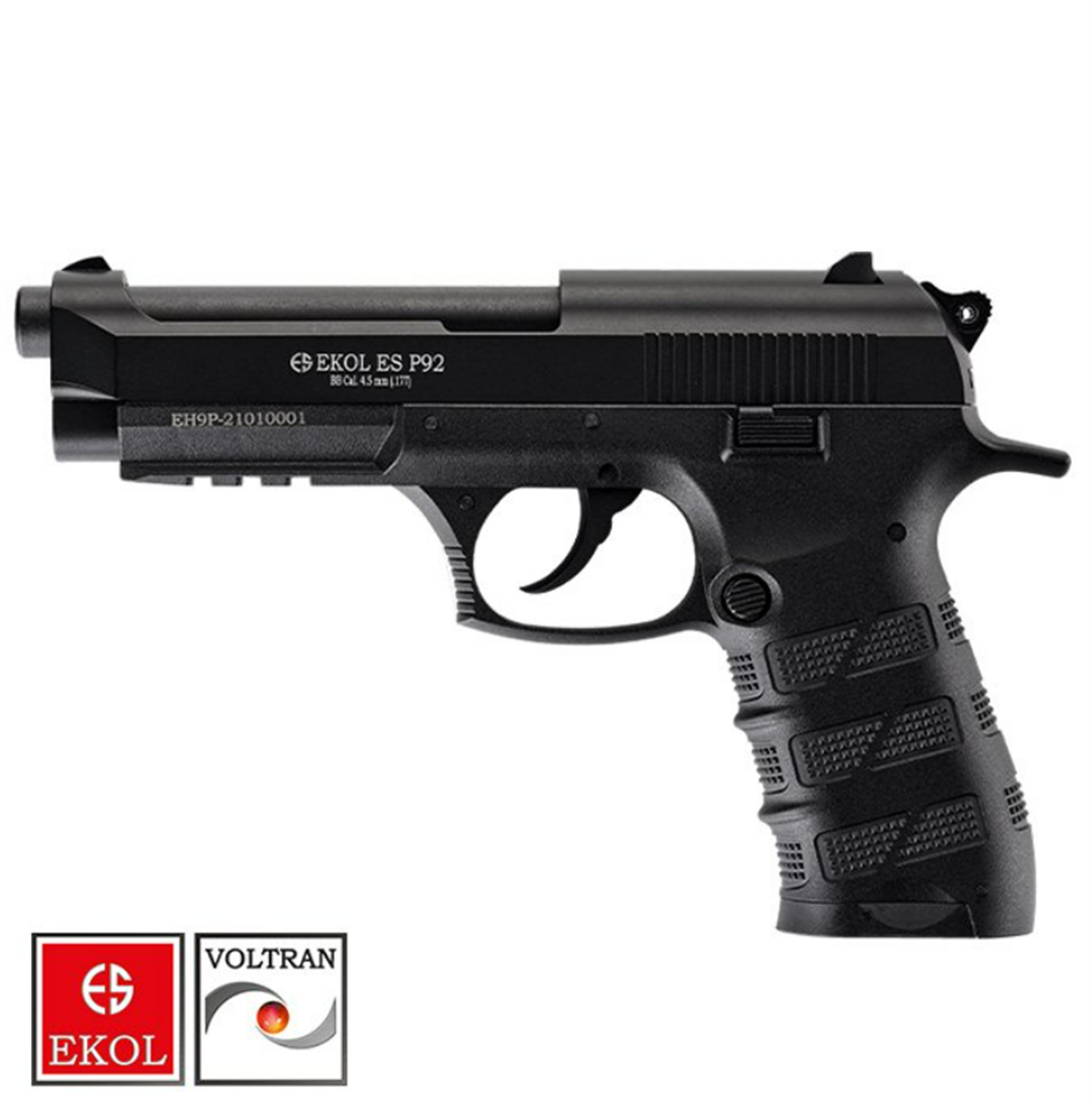 EKOL S P92 Polimer Siyah Havalı Tabanca