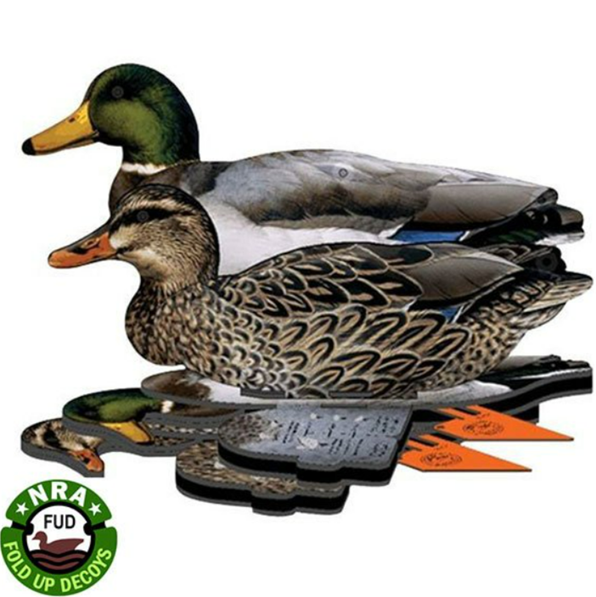 NRA FUD Mallard Ducks Ördek Mühre-(3 ERKEK-3 DİŞİ)