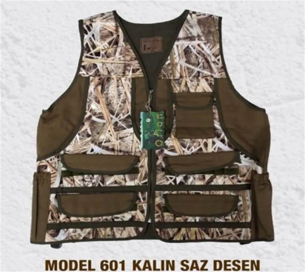 ORION 601 Kalın Saz Desen Yelek