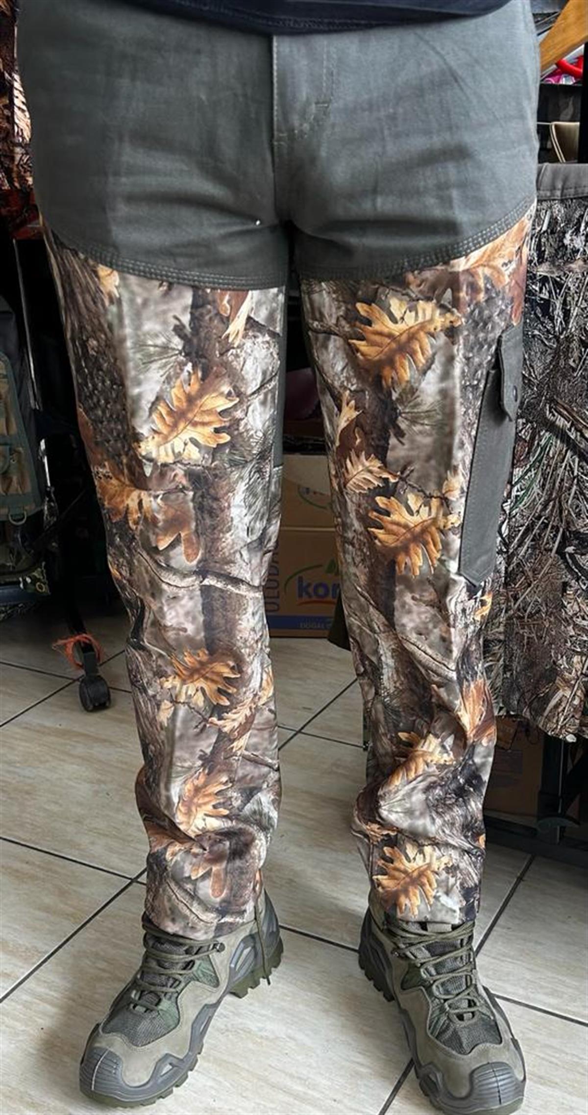 ORİON MEŞE DESEN YAZLIK PANTOLON