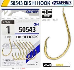 Owner 50543 Bishi Hook Gold İğne