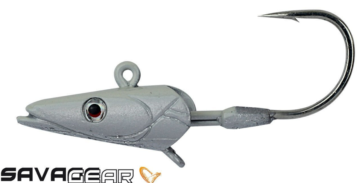Savage gear Sandeel Jig Head 16g 3/0 - 3 Adet Real Pearl