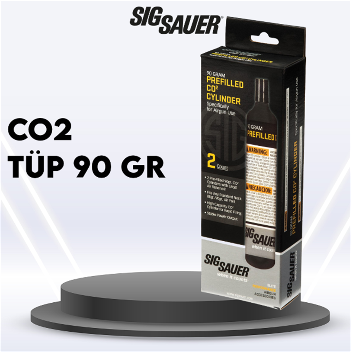 SIG SAUER CO2 TÜP 90 GR