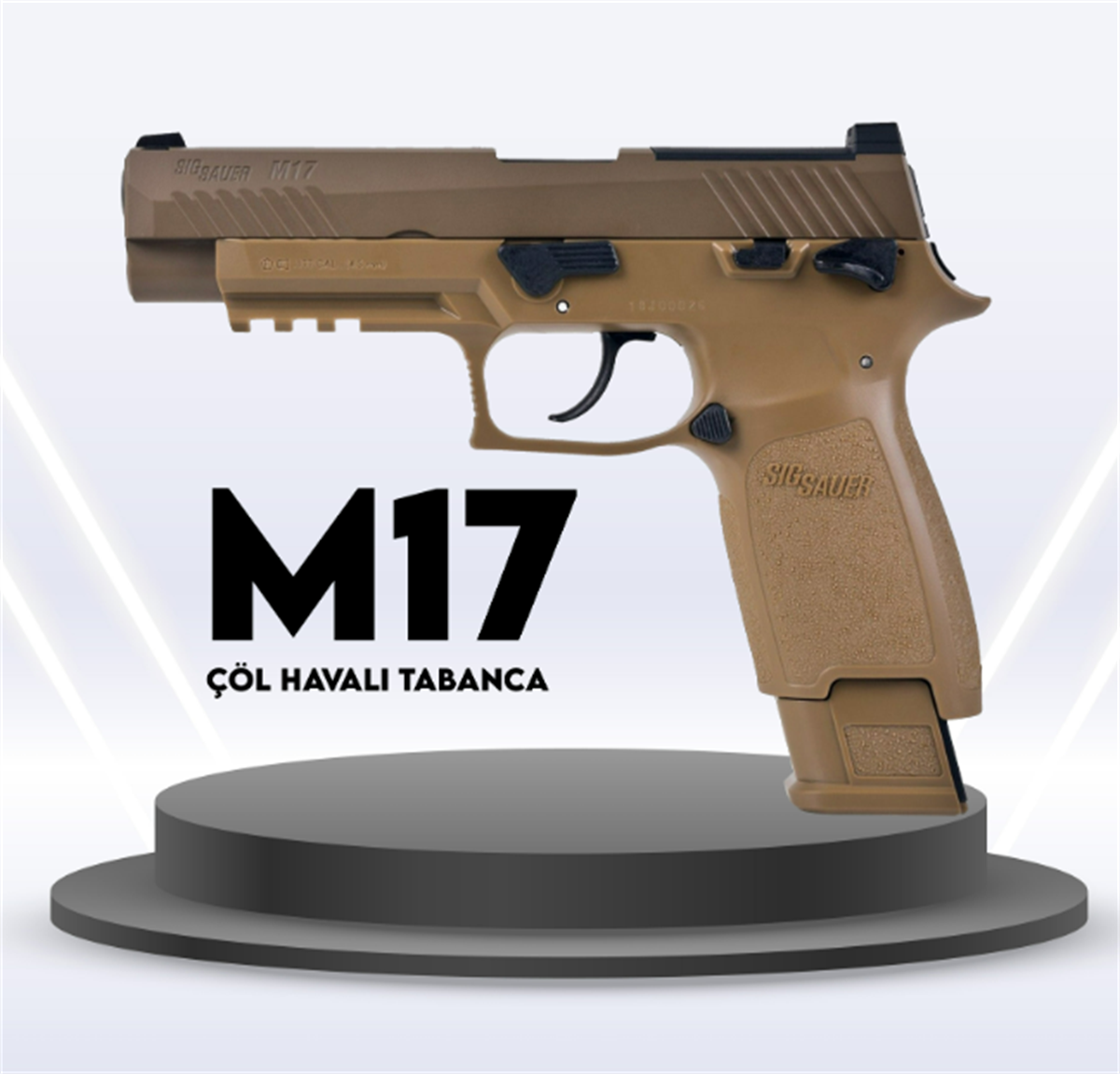 SIG SAUER M17 HAVALI TABANCA (ÇÖL)