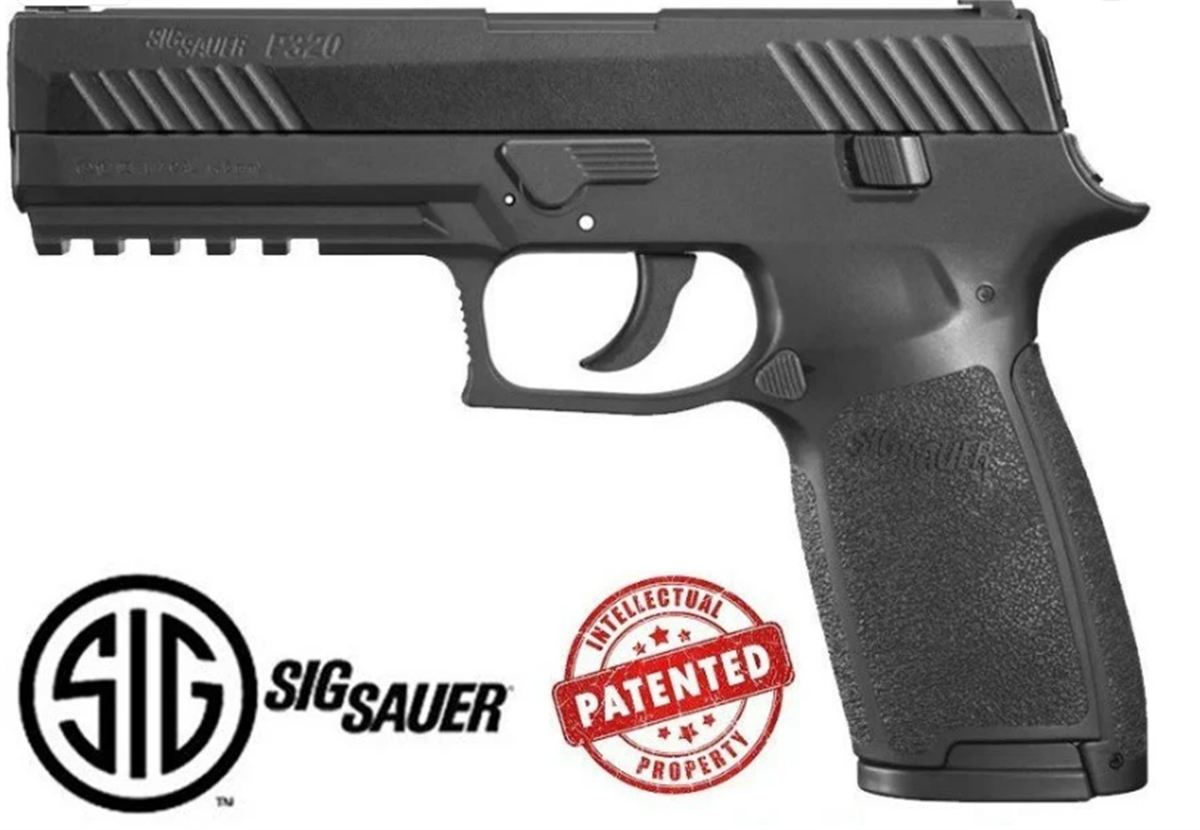 Sig Sauer P320 Siyah Blowback Havalı Tabanca (Pellet)