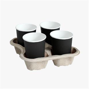 KARTON BARDAK TAŞIYICI 4LÜ 260 ADET