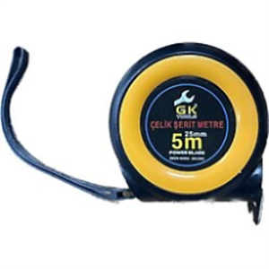 Gk Tools Çelik Şerit Metre 5M x 25MM