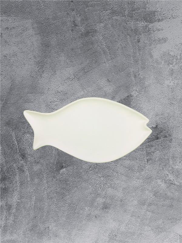 Balık Tabak Çini Bisküvisi – 23 cm
