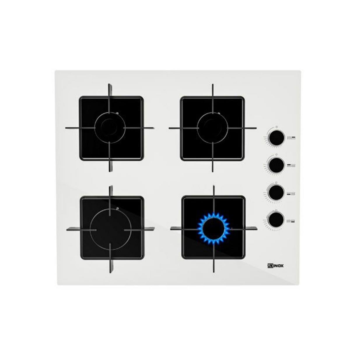 Ares 60 X Beyaz Cam Ocak