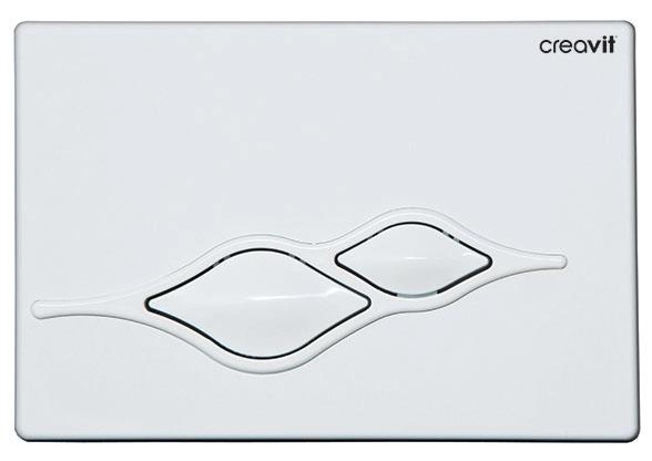 CREAVİT GP1001.00 UFO BEYAZ BUTON