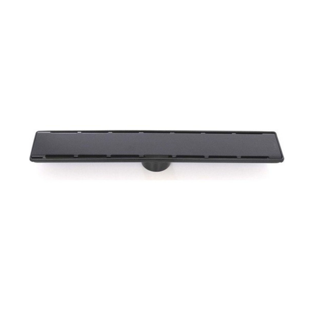 Sukar Line  Siyah Plain Izgara Duş Kanalı Ø50 Alttan Çıkış 60 Cm 1156-2036000-31