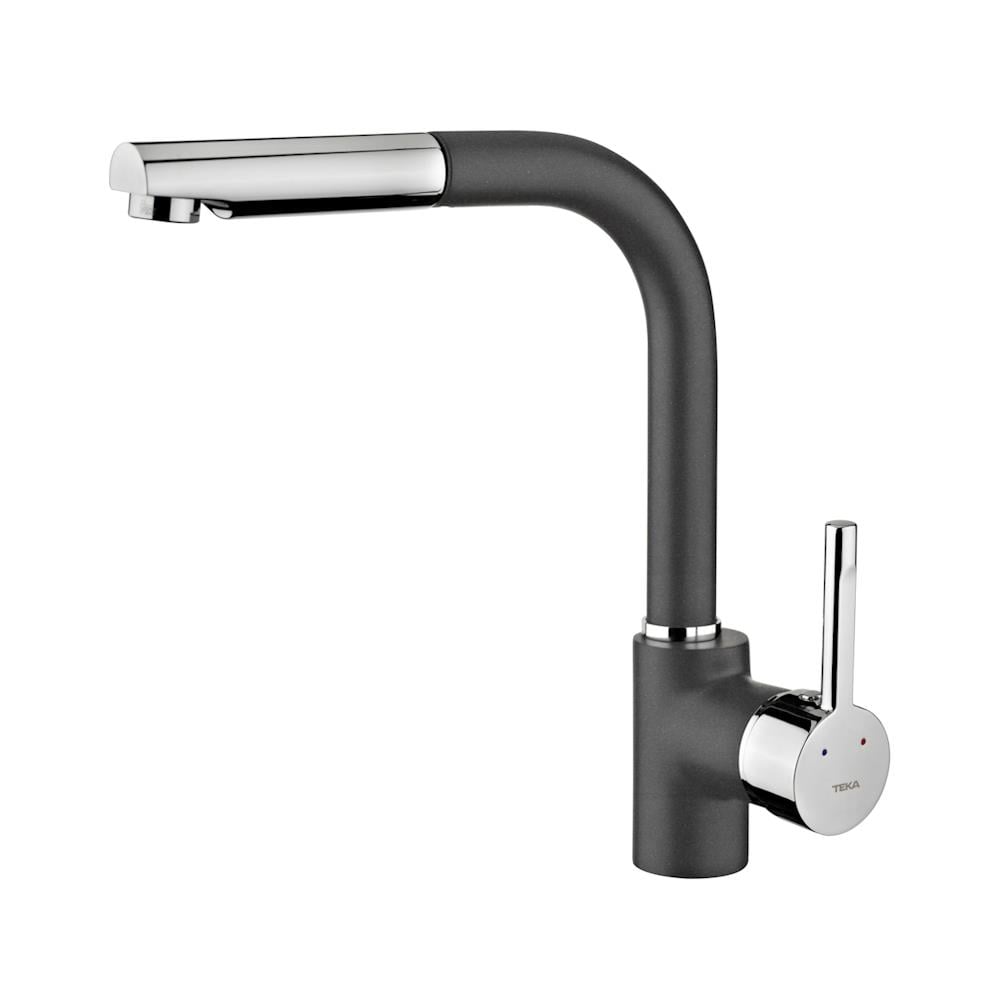 Teka ARK 938 TG Metalik Siyah Spiralli Mutfak Bataryası 23938120Q