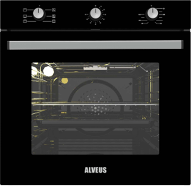 Alveus Mfa 614 Siyah Turbo Ankastre Fırın
