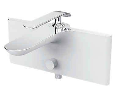 Creavit BT.BL2511-B Bloom Banyo Armatürü Beyaz