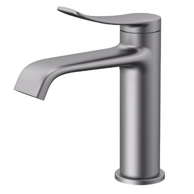 Creavıt BT.LU1500GR Lua Lavabo Bataryası Metalik Gri