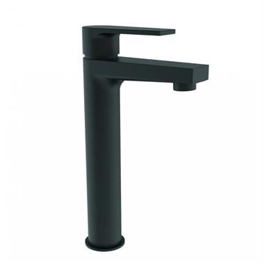 Creavit Sharp Mat Siyah Uzun Lavabo Bataryası SR6500S