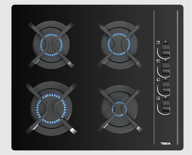 Teka GBC 64002 KBC 60 Cm Siyah Cam Gazlı Ocak 112580045