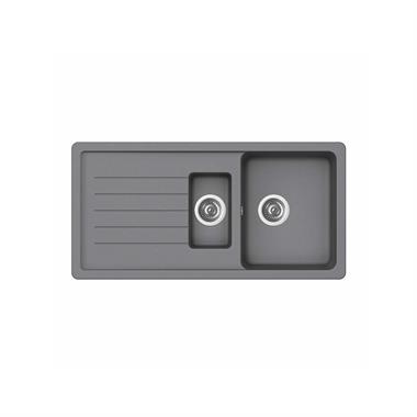 Ukınox Valente D-150L Crome Granit Evye S805G