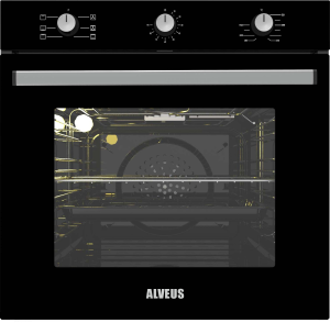 Alveus Mfa 614 Siyah Turbo Ankastre Fırın