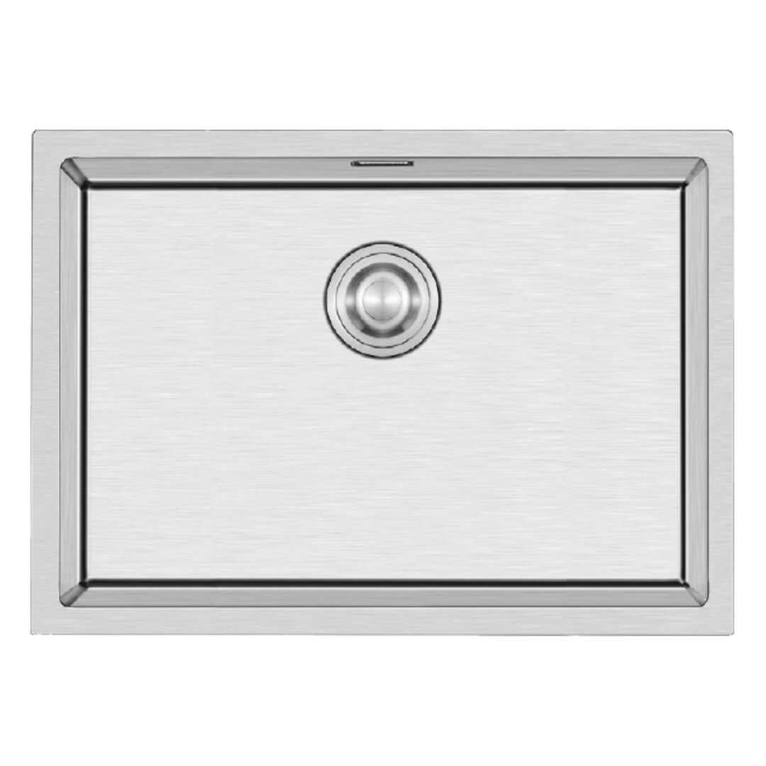 Crauf 530.2420.4449.24 Stella Inox 490x440 mm Evye