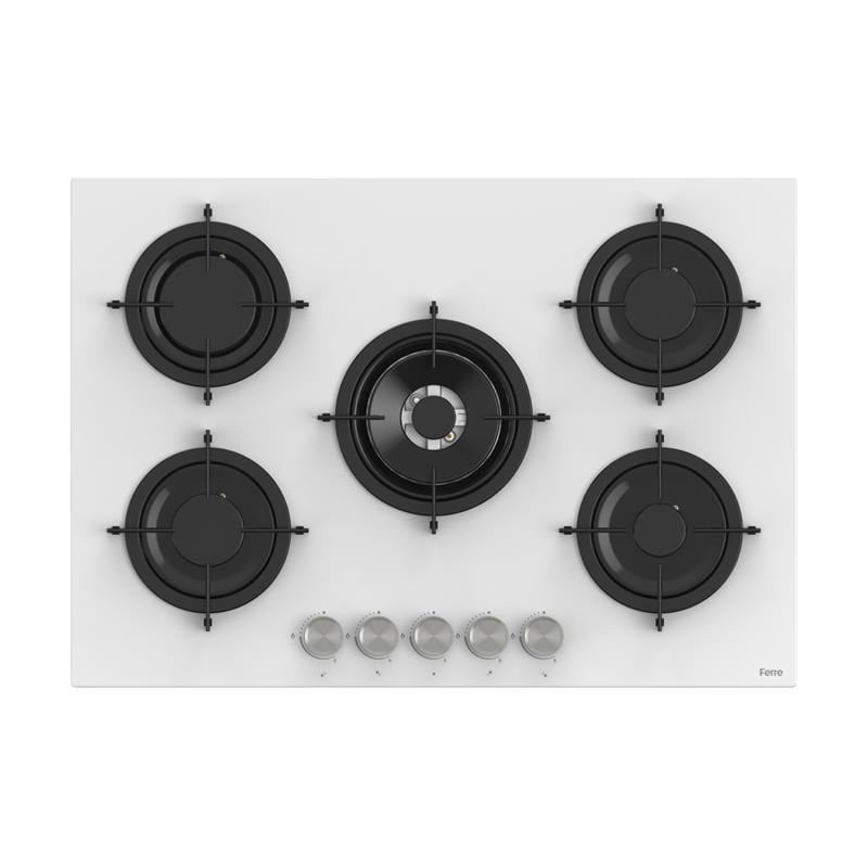 Ferre RS036 Beyaz Ankastre 75 cm Ocak