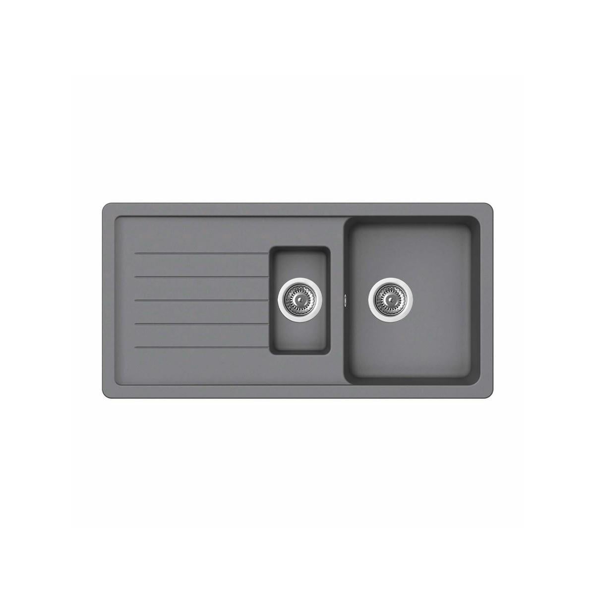 Ukınox Valente D-150L Crome Granit Evye S805G