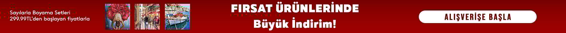 Kampanyalı ürünlere özel üst banner - Kendin Yap Hobi