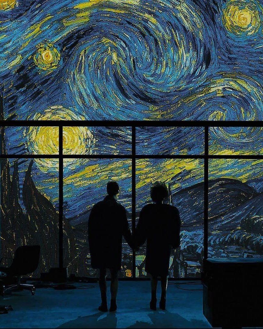 Sayılarla Boyama Seti Yıldızlı Gecede Elele