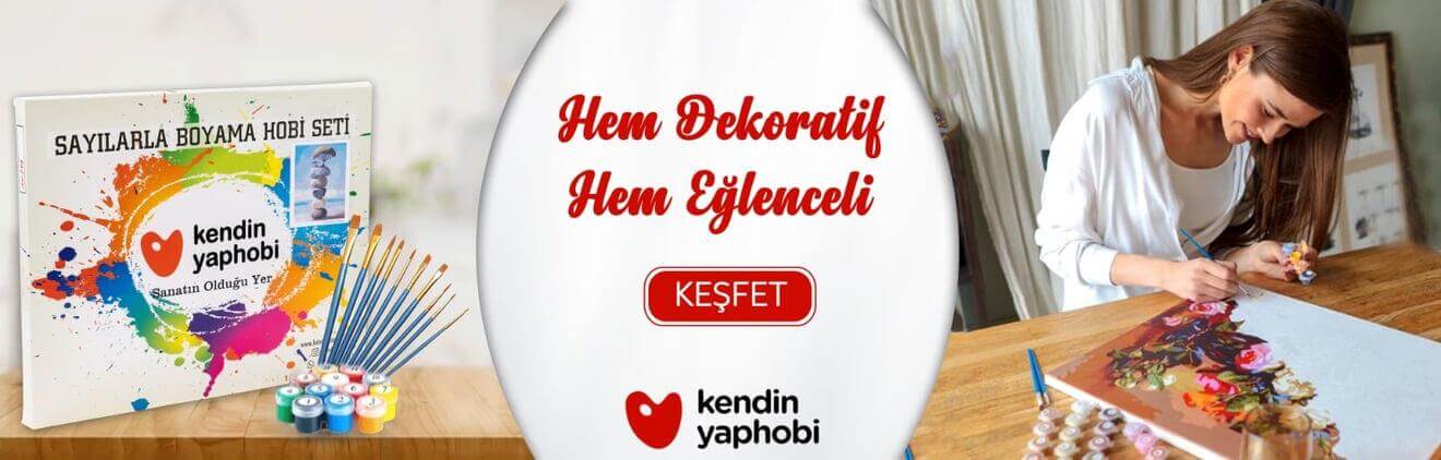 Tüm sayılarla boyama setleri