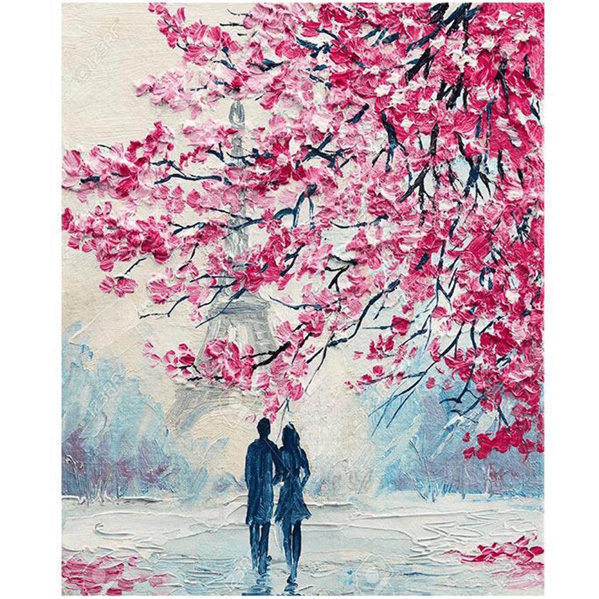 Sayılarla Boyama Seti Baharda Aşk