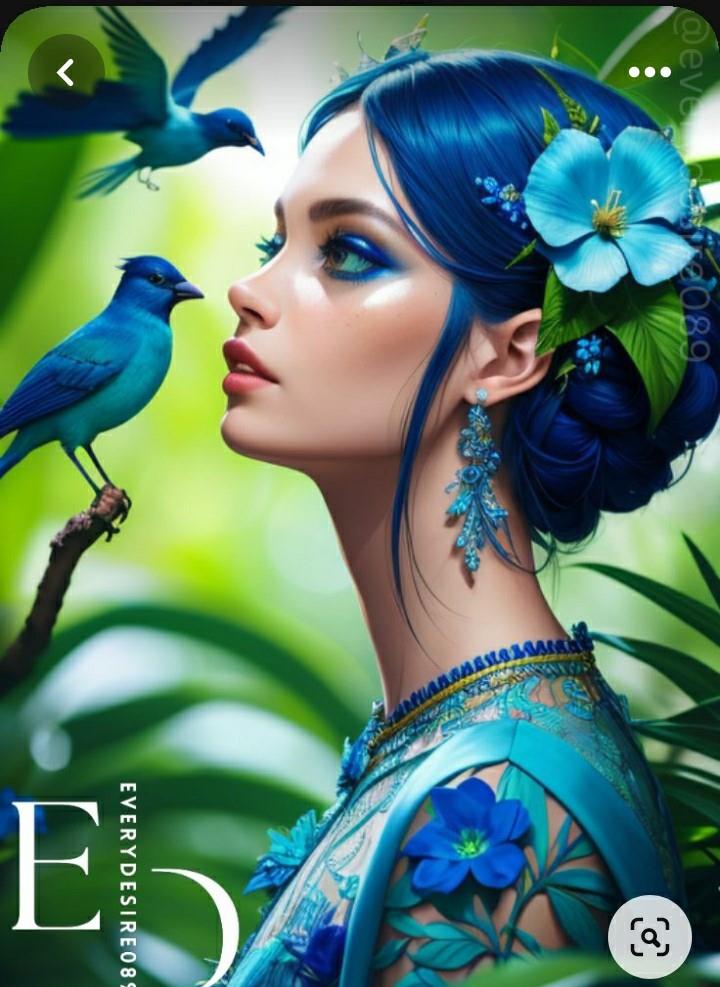 Sayılarla Boyama Seti Cennet Ormanındaki Kız