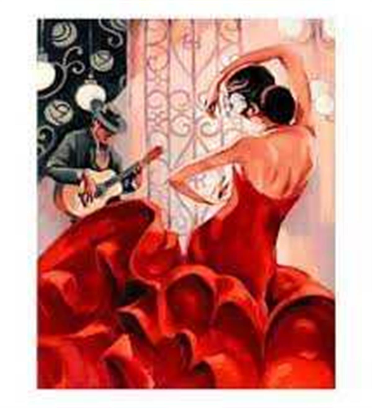 Sayılarla Boyama Seti Çingene Dansı