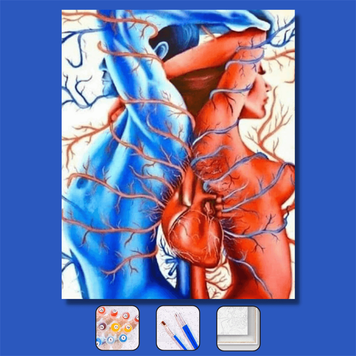 Sayılarla Boyama Seti Derin Bağ