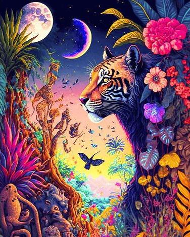 Sayılarla Boyama Seti Doğanın Kalbi