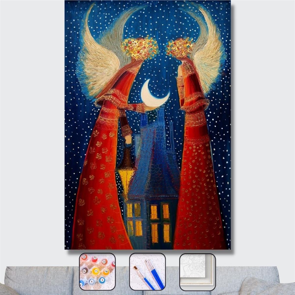 Sayılarla Boyama Seti GECE YARISI MELEKLERİ