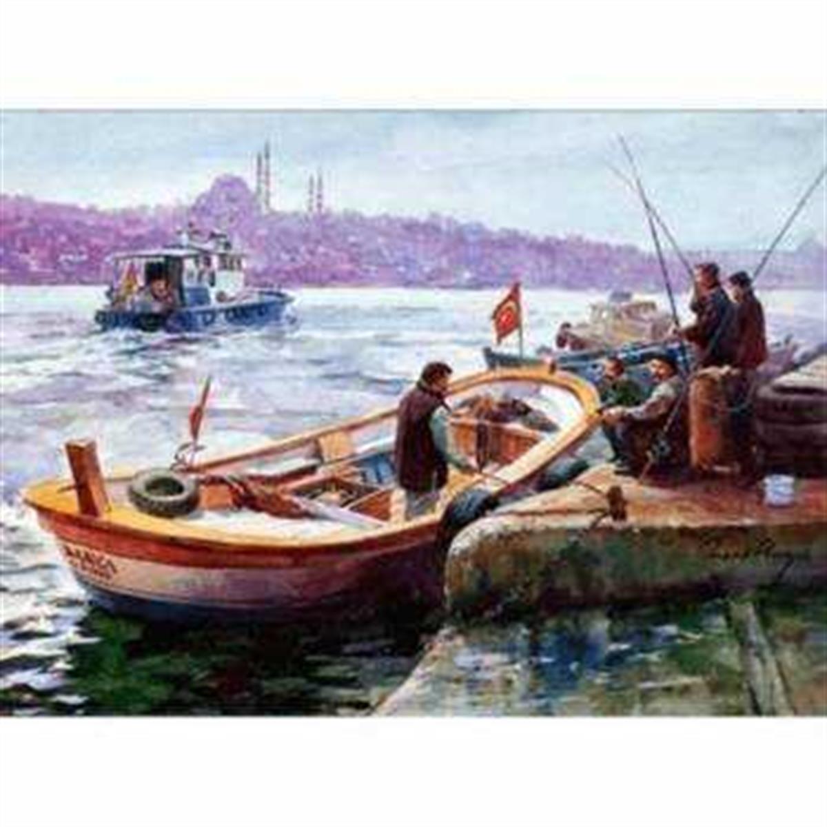 Sayılarla Boyama Seti İstanbul ve Kayıkları