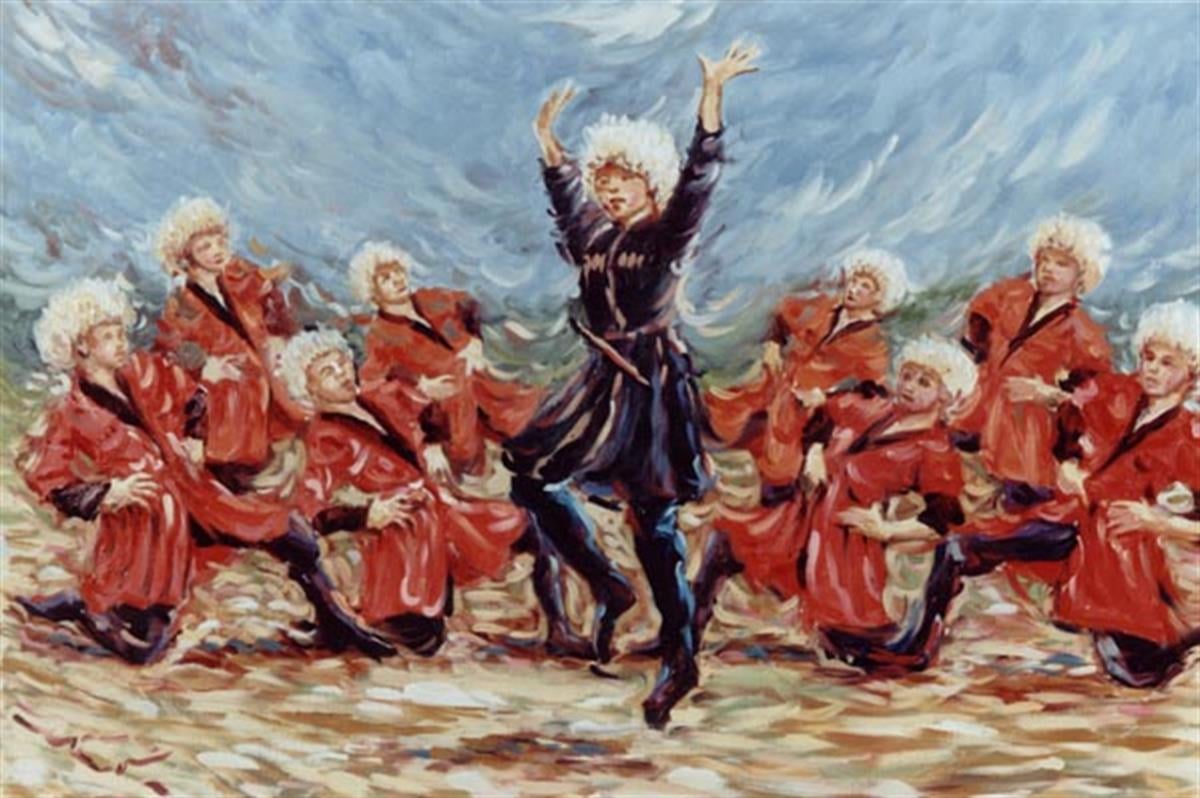 Sayılarla Boyama Seti Kafkas Dansı