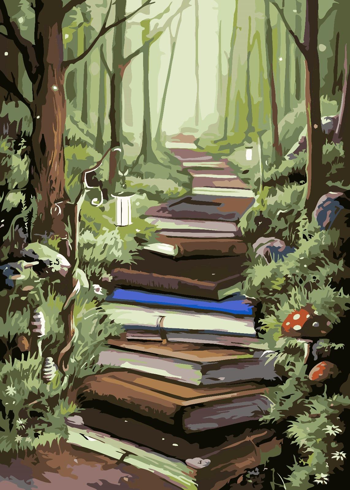 Sayılarla Boyama Seti Kitap Yolu