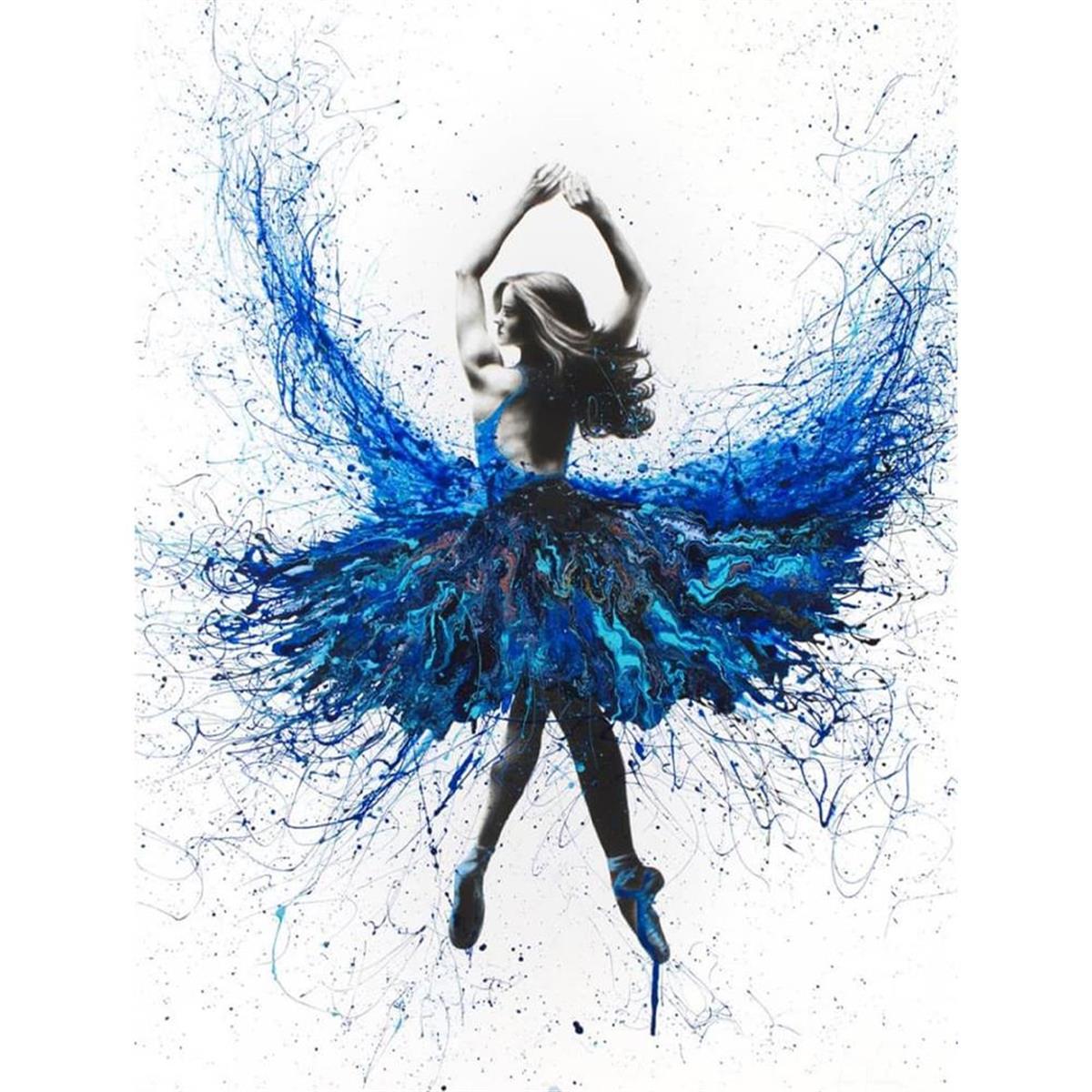 Sayılarla Boyama Seti Mavi Dans