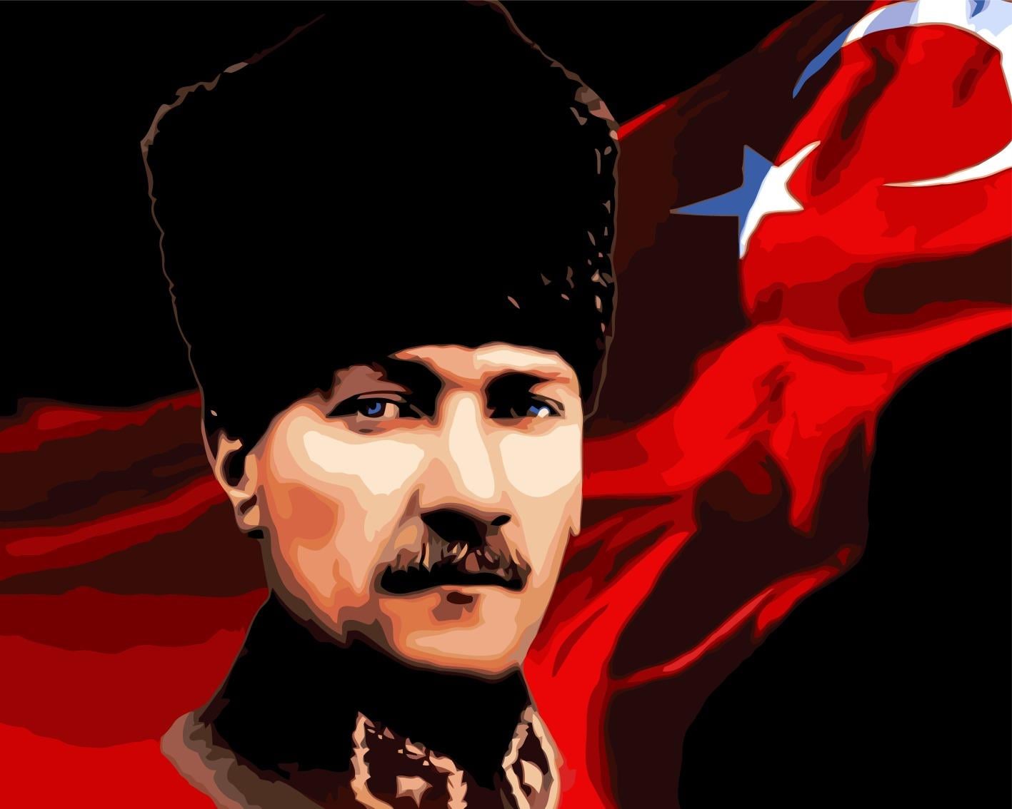 Sayılarla Boyama Seti Mustafa Kemal Atatürk 2