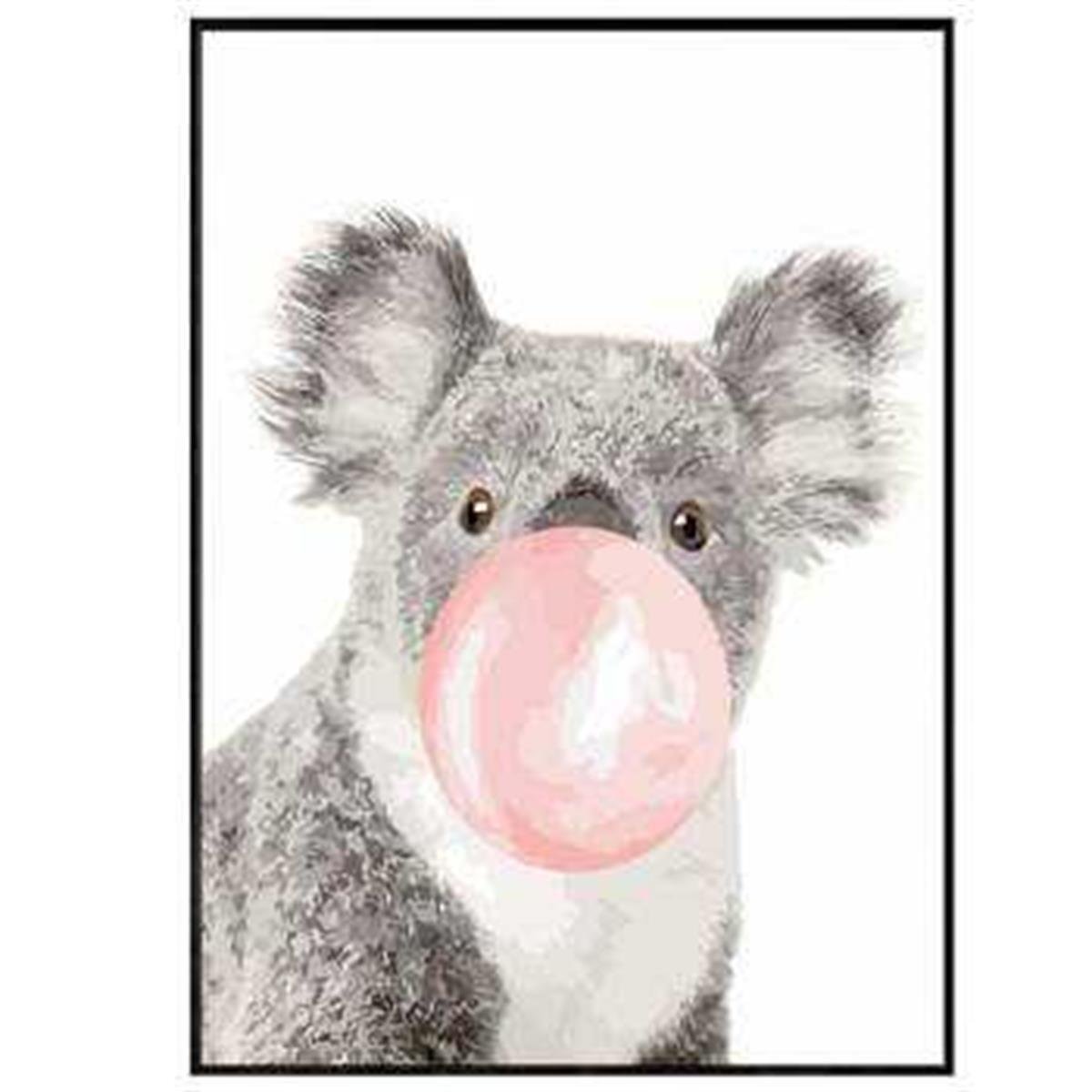 Sayılarla Boyama Seti Pembe Sakız ve Koala