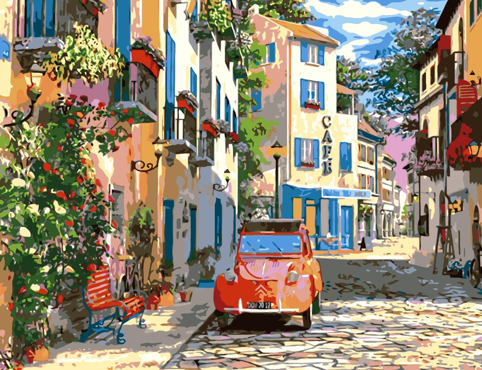 Sayılarla Boyama Seti Ravensburger Güney Fransa