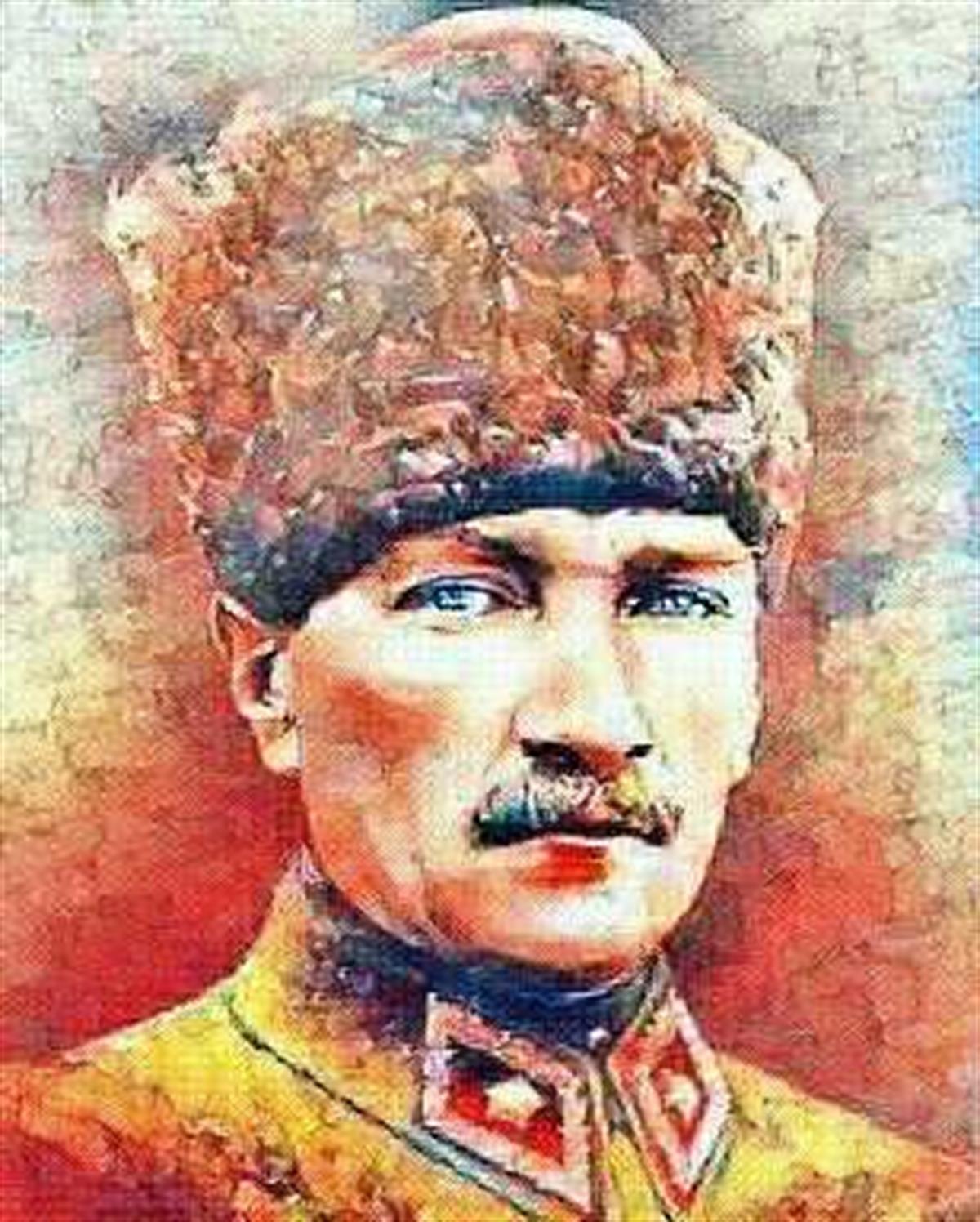 Sayılarla Boyama Seti Renkli Atatürk 6