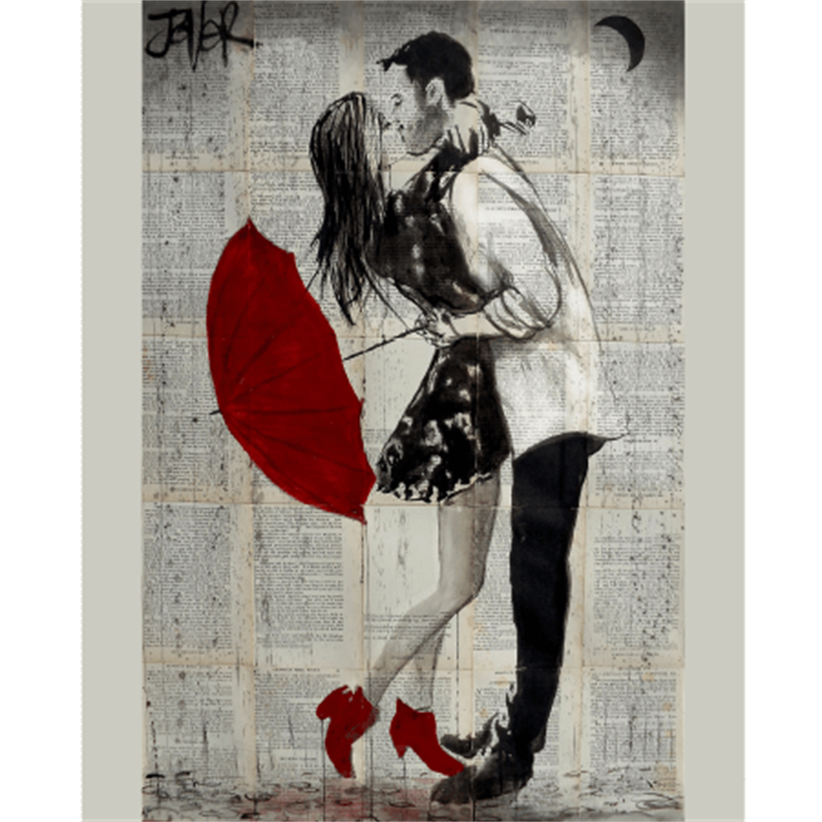 Sayılarla Boyama Seti Romantik Şemsiye Anısı 5