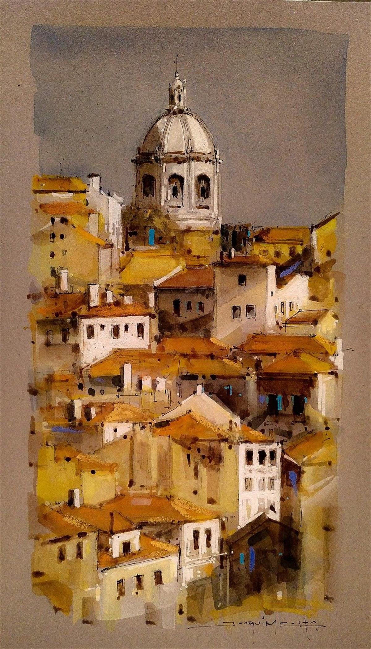 Sayılarla Boyama Seti Şehir Manzarası 1