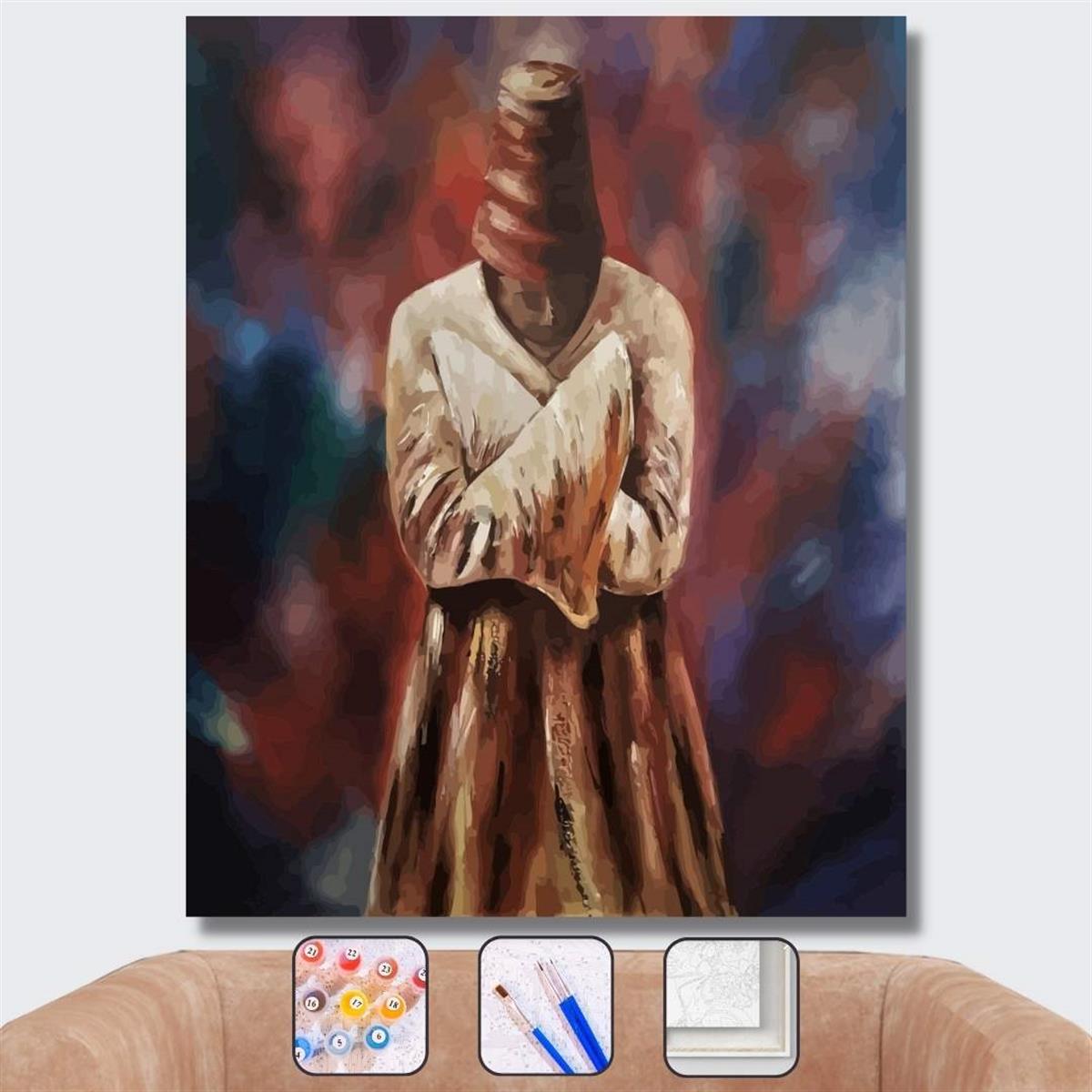 Sayılarla Boyama Seti Semazen 2