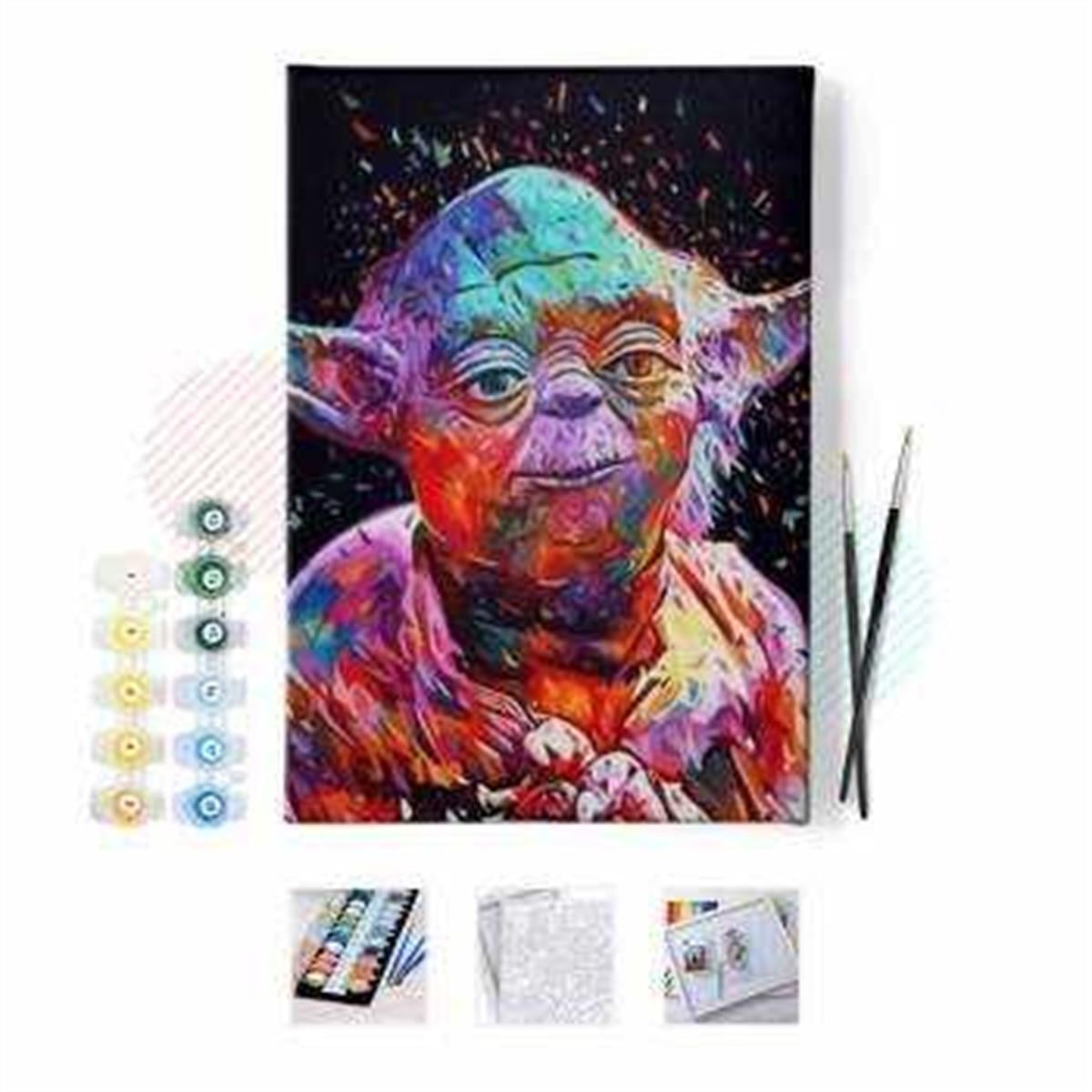 Sayılarla Boyama Seti Starwars Yoda